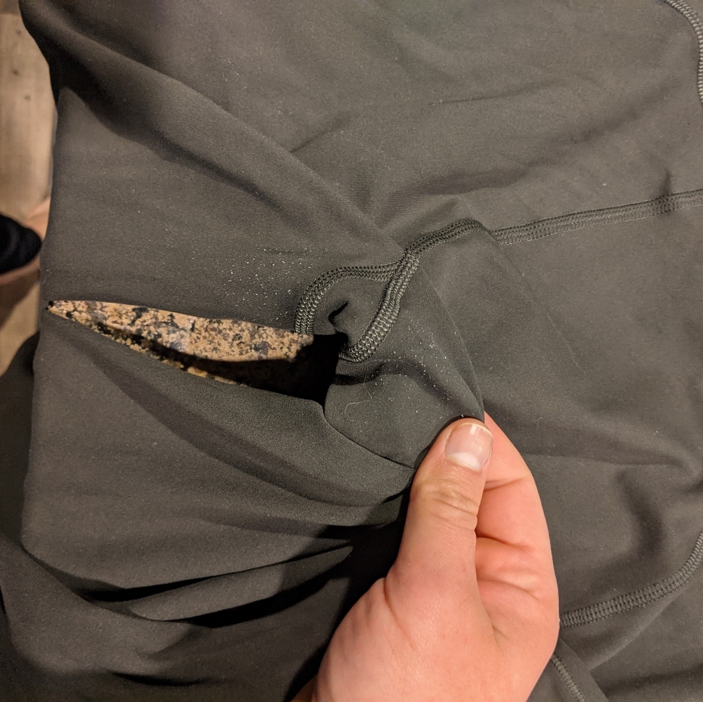 Lululemon invigorate tight olive 25"